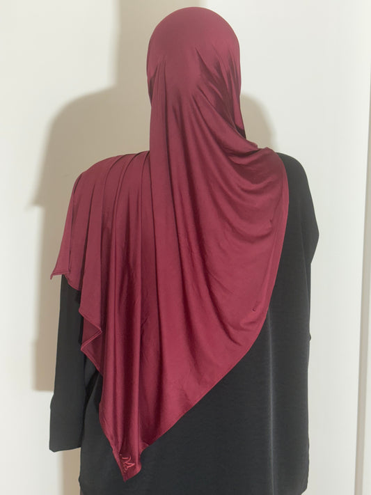 Hijab liquid brodé M