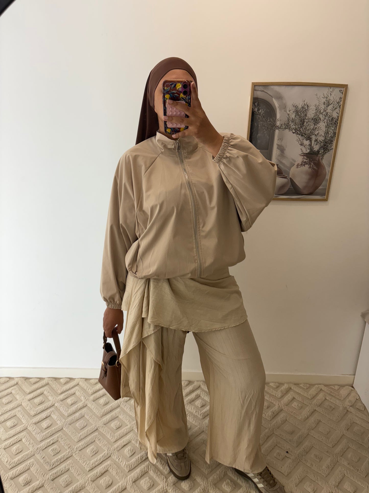Pantalon pareo intégré