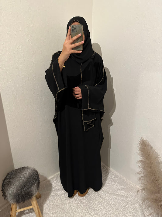 Abaya « Sarah » voile intégré Jazz