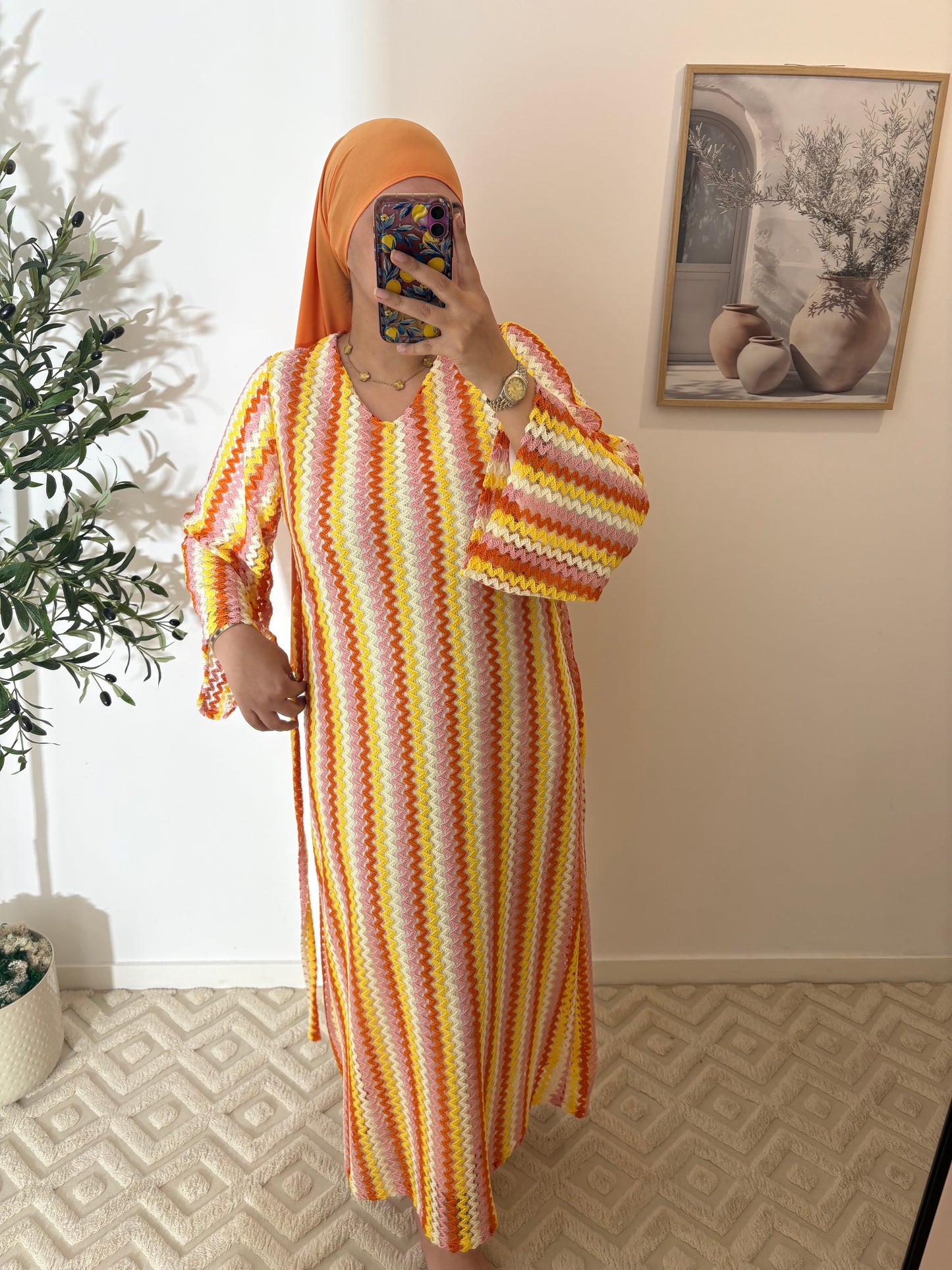 Robe "Bali" doublée