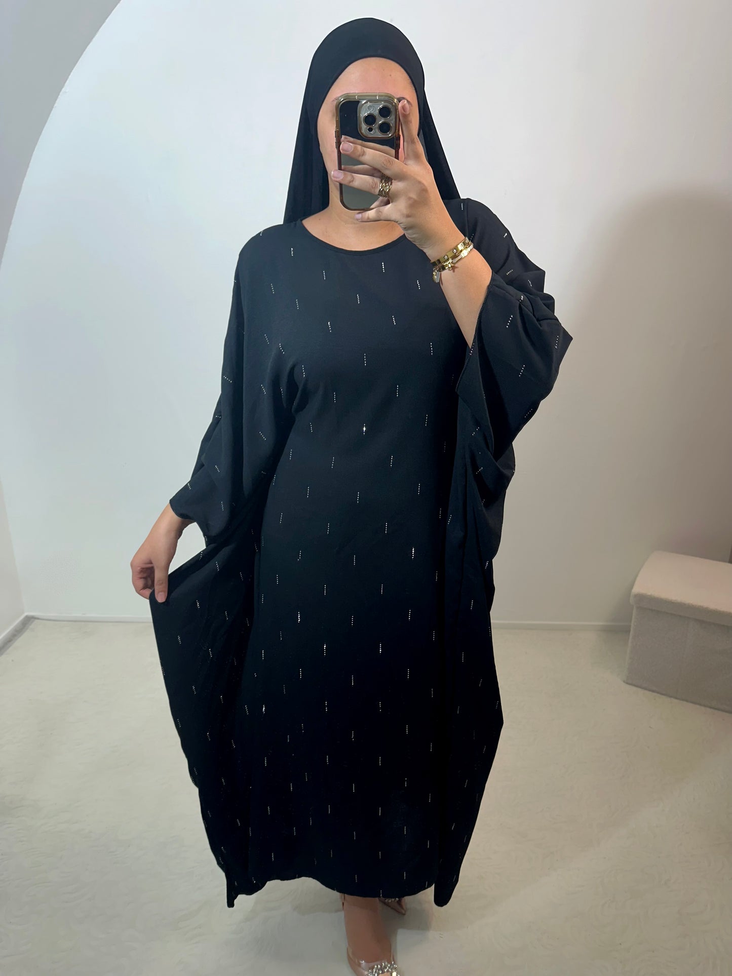 Abaya Strass en Jazz