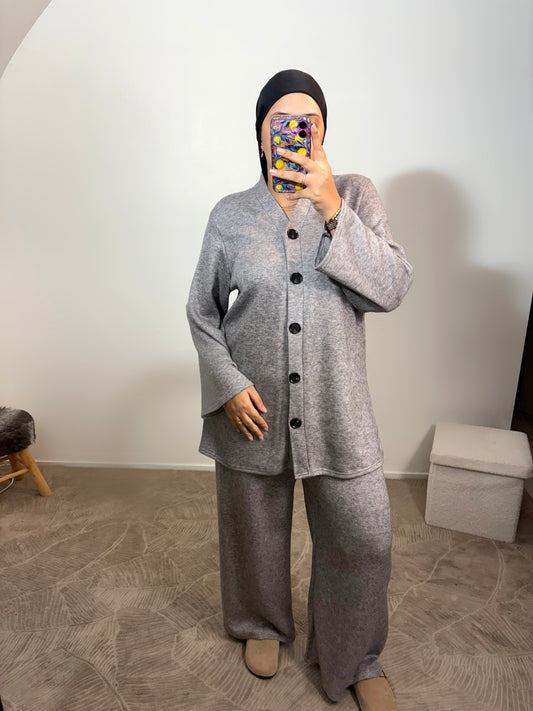 Ensemble cardigan (grande taille)