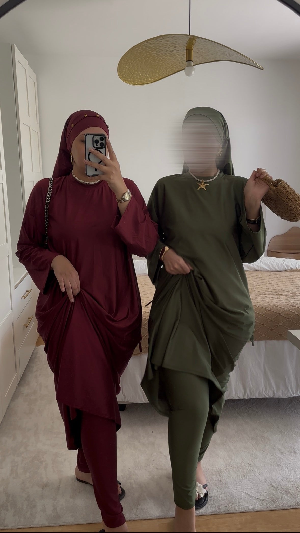Burkini 3 pièces (jupe/legging)