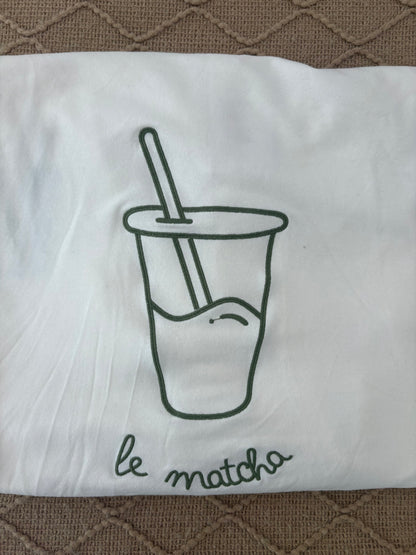 T-shirt léger coton Matcha