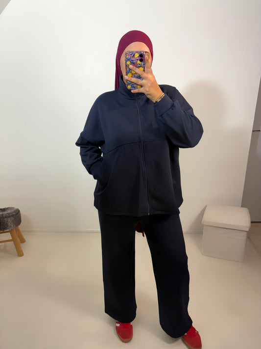 Jogging (pantalon + gilet zip)