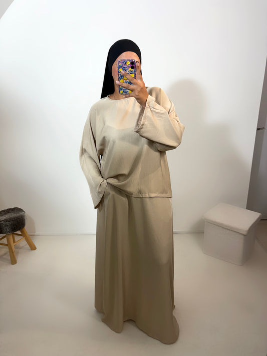 Ensemble haut + jupe (qualité premium)