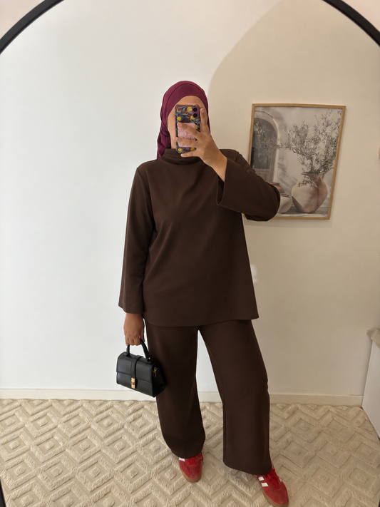 Ensemble col haut