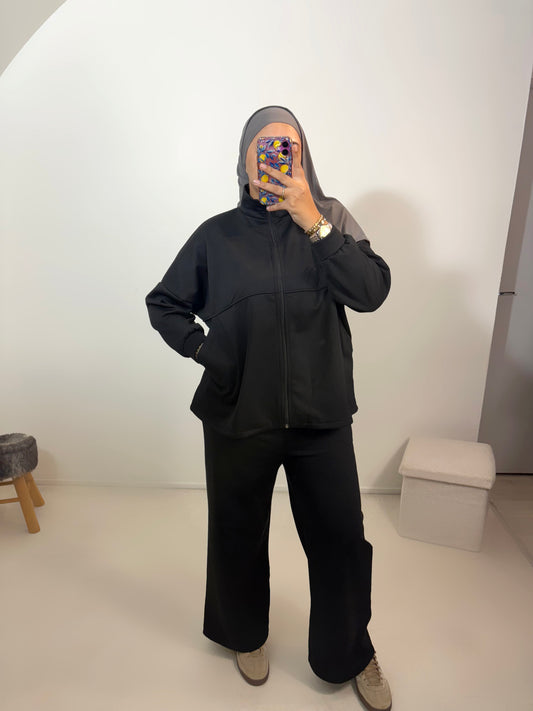 Jogging (pantalon + gilet zip)