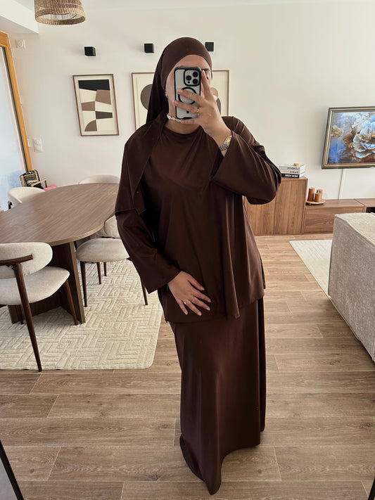 Burkini 3 pièces jupe