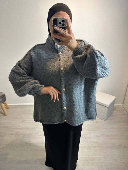 Gilet en laine Oversize