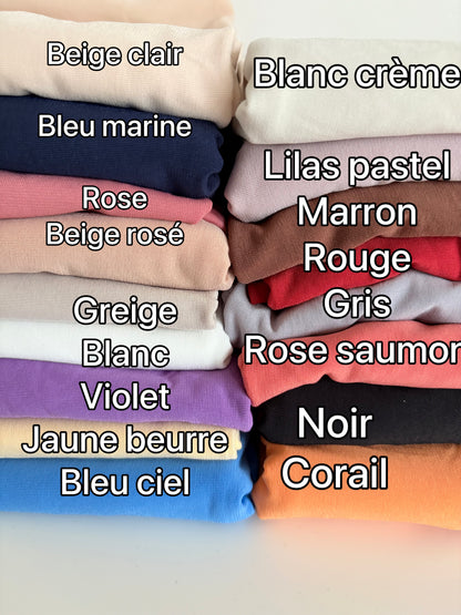 Hijab jersey premium de luxe