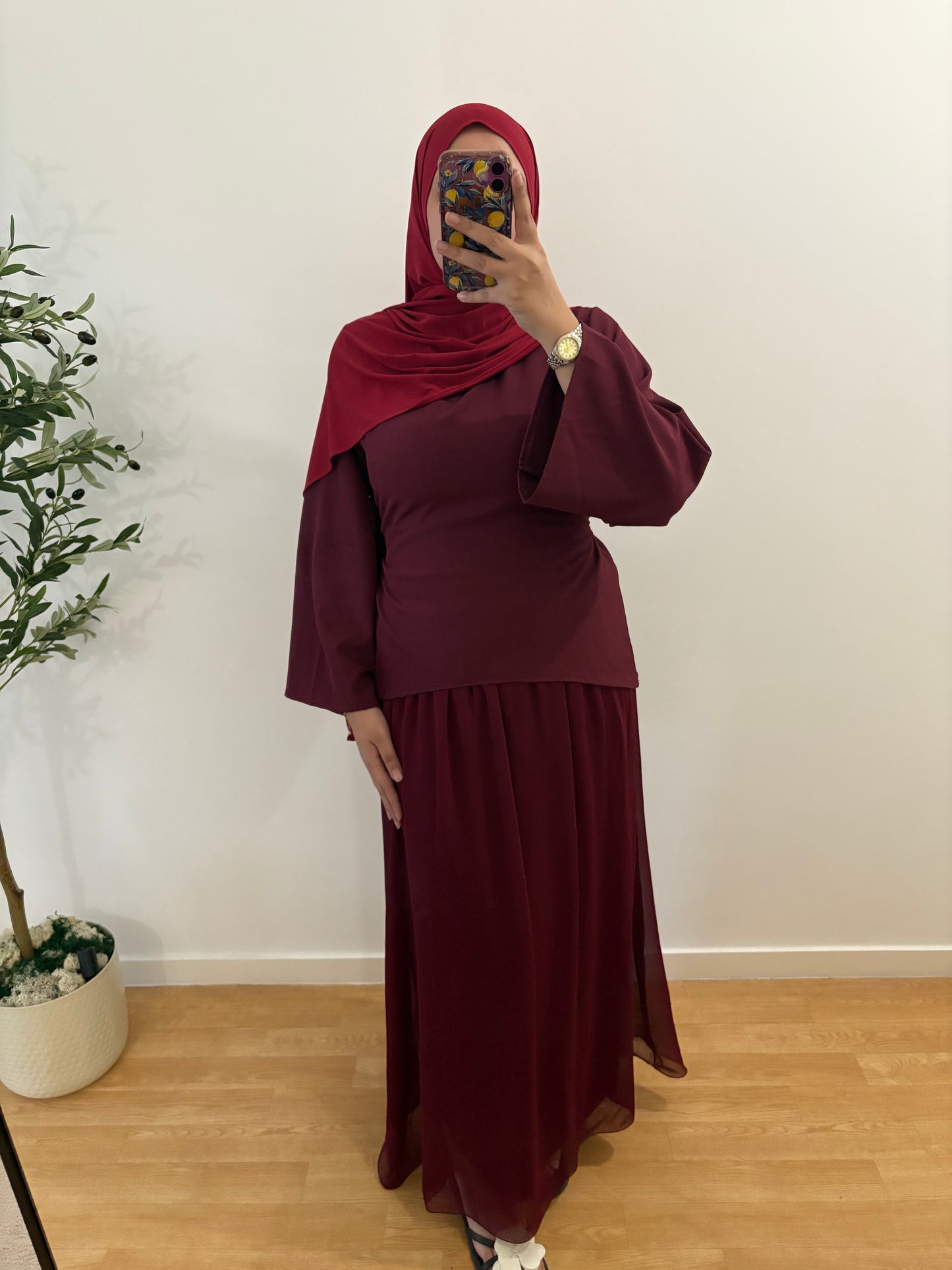 Ensemble haut + jupe (qualité premium)
