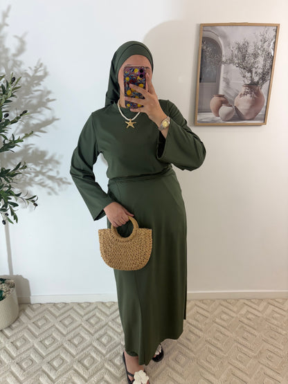 Burkini 4 pièces Pareo long