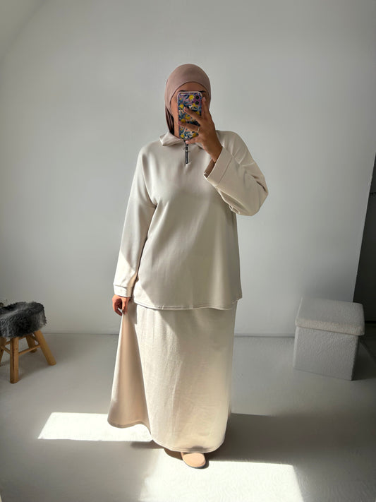Ensemble jogging jupe