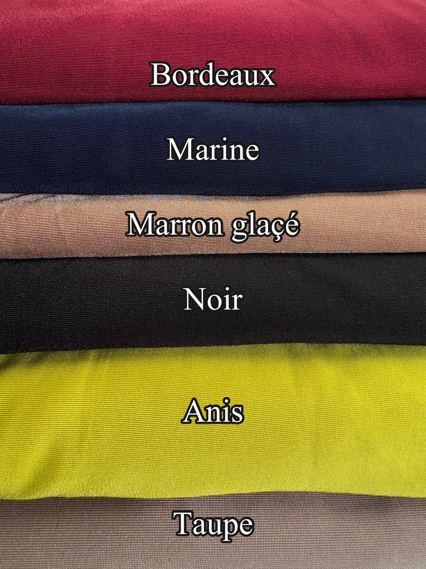 Hijab jersey liquide