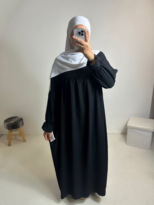 Abaya Manches tulipes "Sandra"