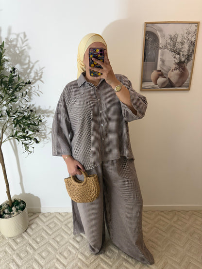 Ensemble chemise + pantalon large (Ref 2)