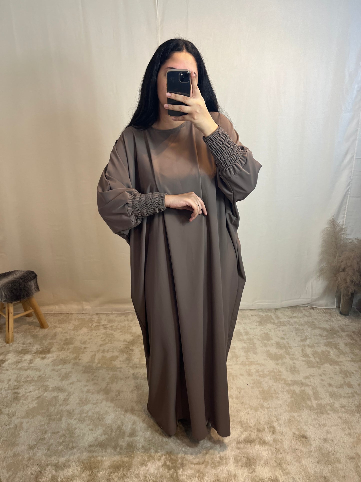 Abaya « Zohra » soie de medine