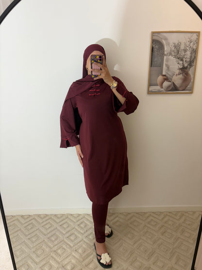 Burkini 3 pièce Japandi long