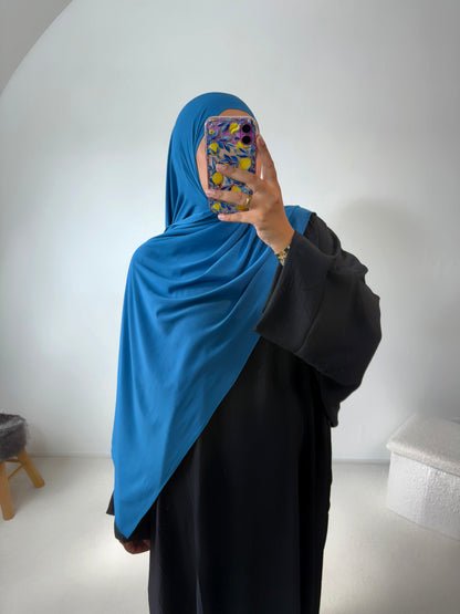 Hijab jersey plume