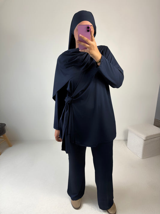 Burkini 3 pièces (bleu marine)