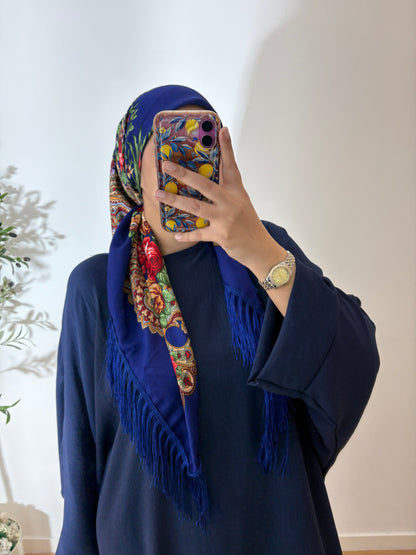 Carré à franges 100x100