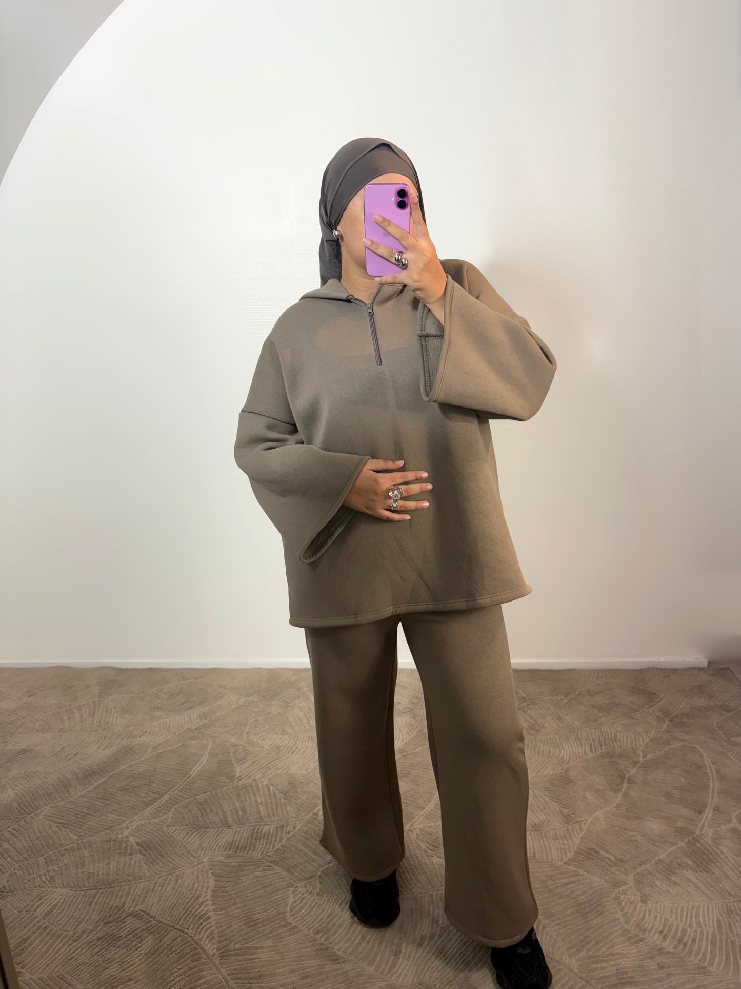 Jogging oversize (haut + pantalon)