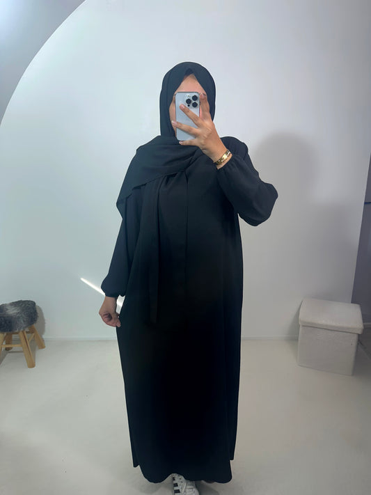 Abaya voile intégré Noura Jazz