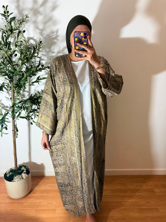 Kimono pashmina avec strass (Stock limité) T56, T58