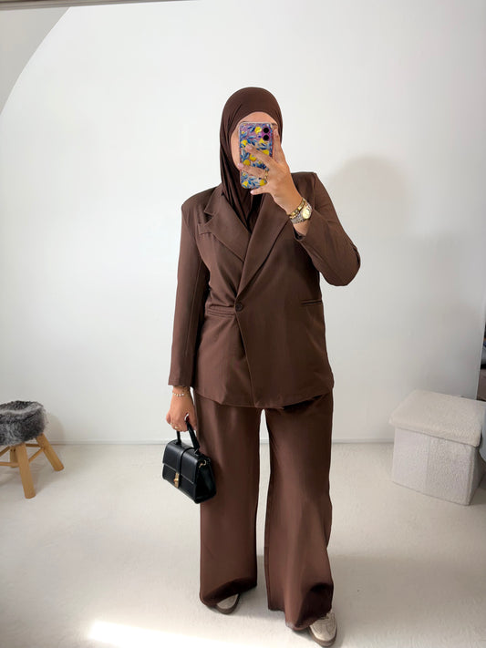 Ensemble blazer + pantalon