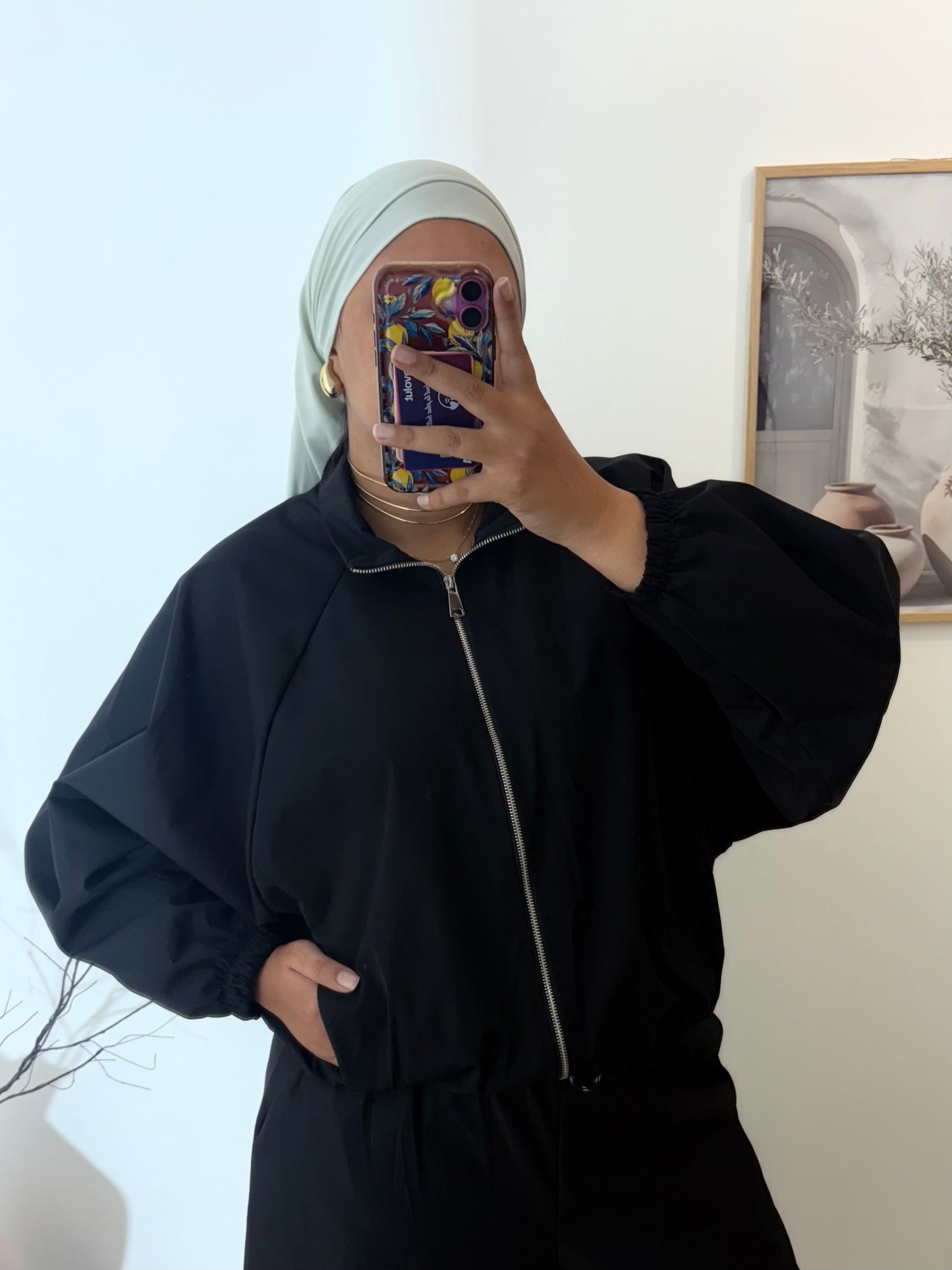 Veste bombers oversize
