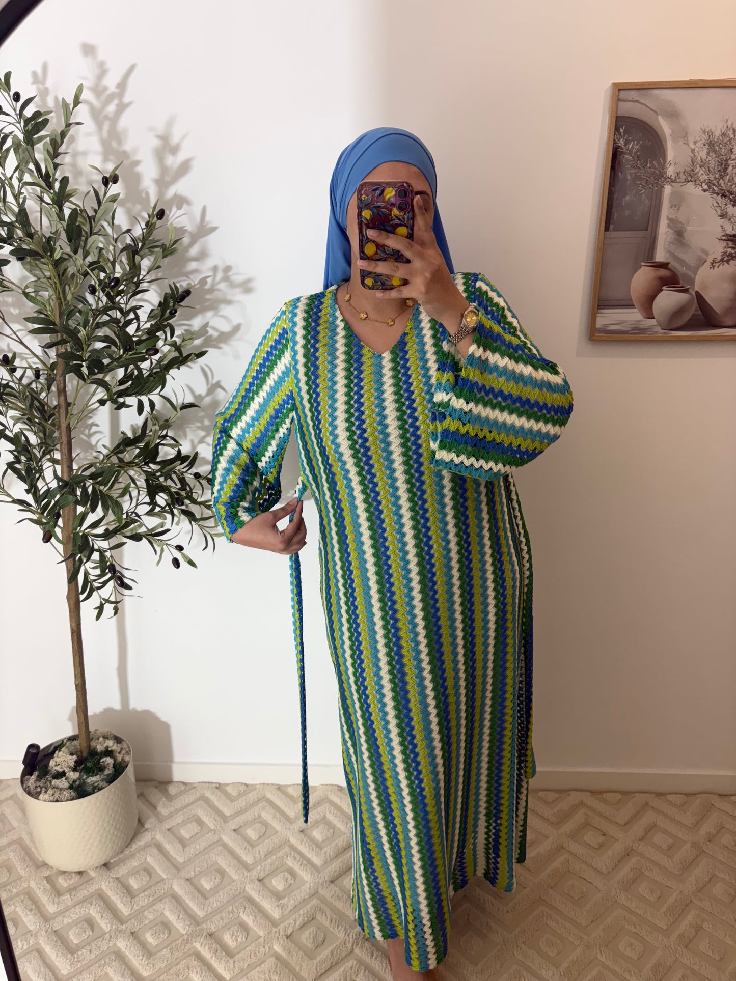 Robe "Bali" doublée