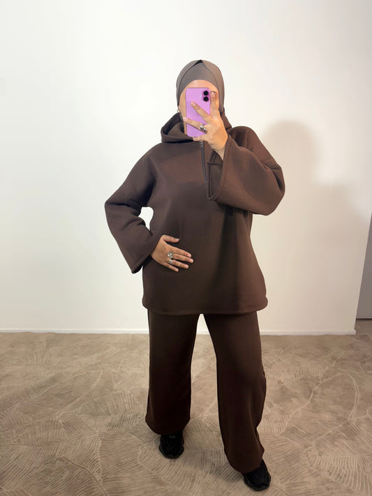 Jogging oversize (haut + pantalon)