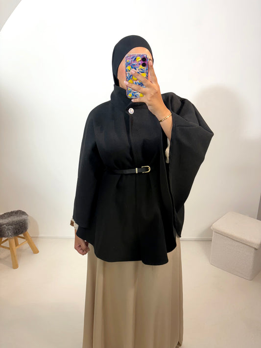 Cape avec ceinture