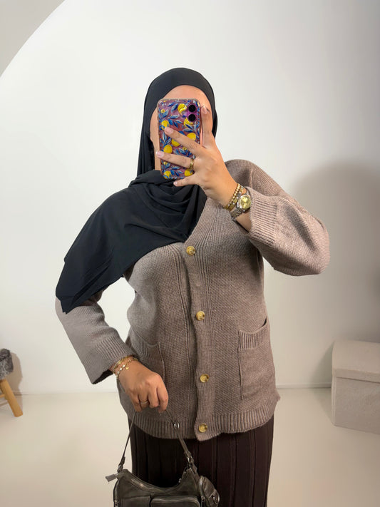 Cardigan à bouton