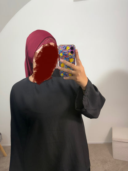 Bonnet en dentelle