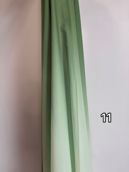 Hijab Jersey plume bicolore