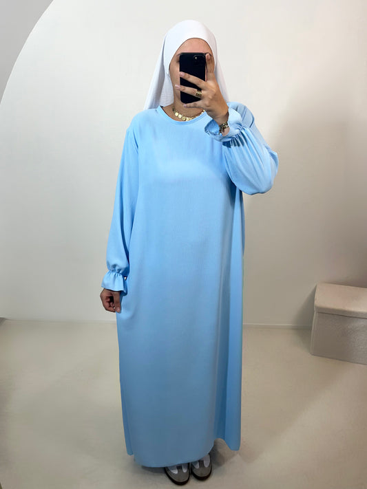 Abaya Manches tulipes "Emna"