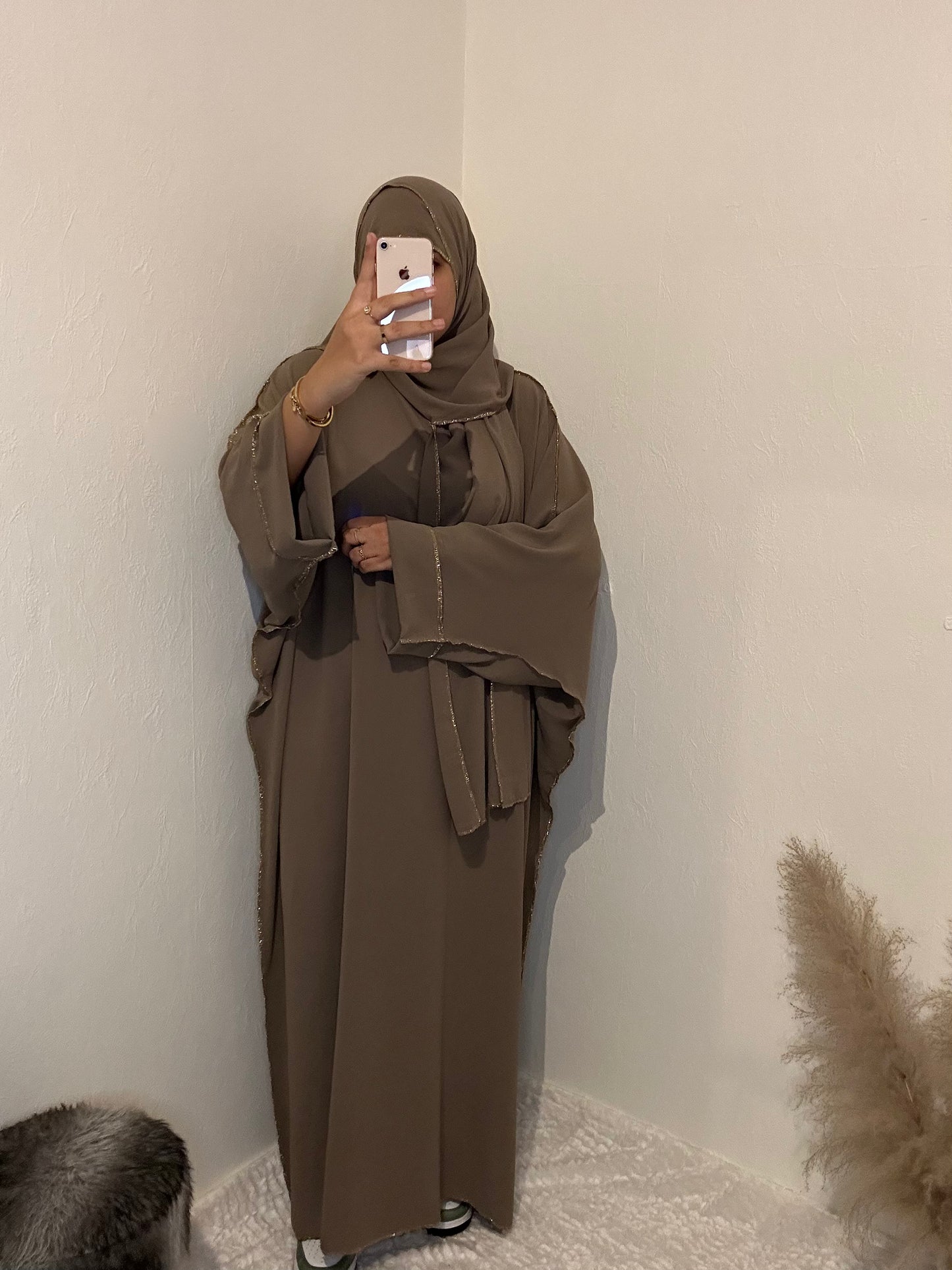 Abaya « Sarah » voile intégré Jazz