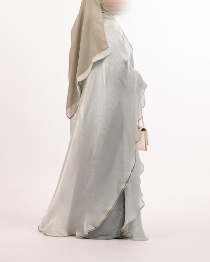 Kimono + Sous robe + Hijab (Made in dubai)