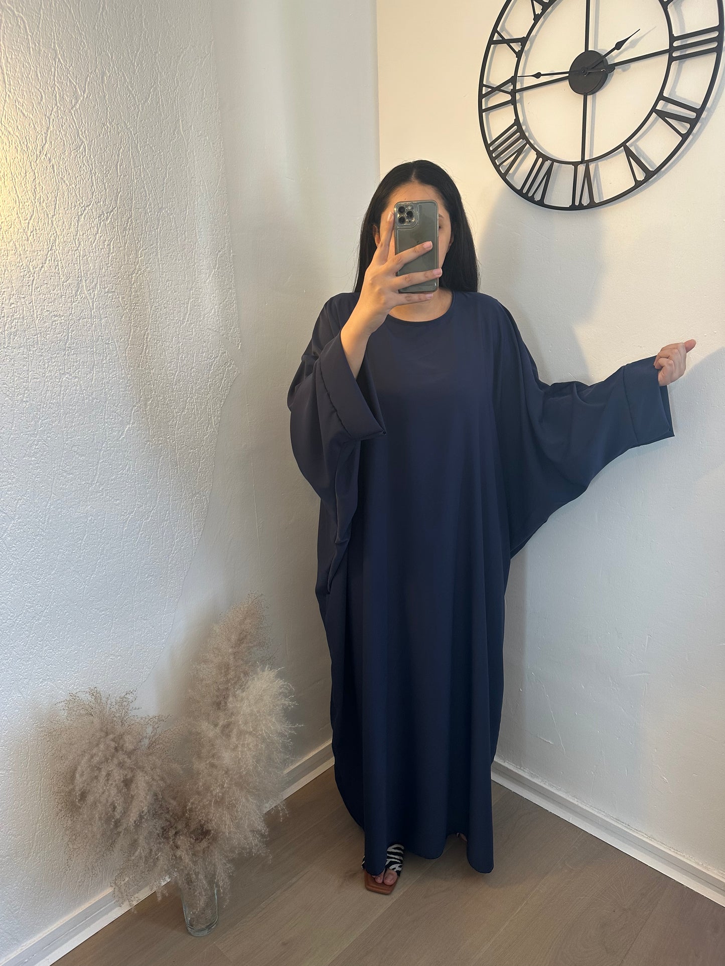 Abaya « Kenza » soie de médine