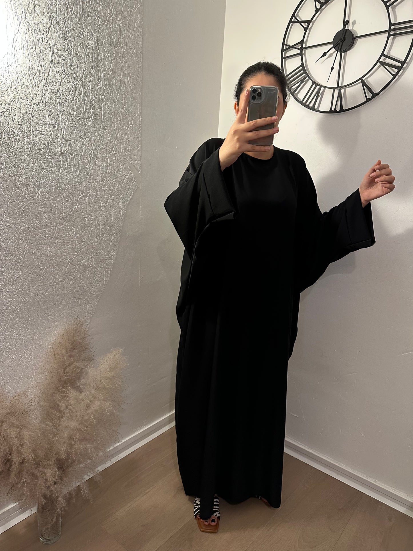 Abaya « Kenza » soie de médine